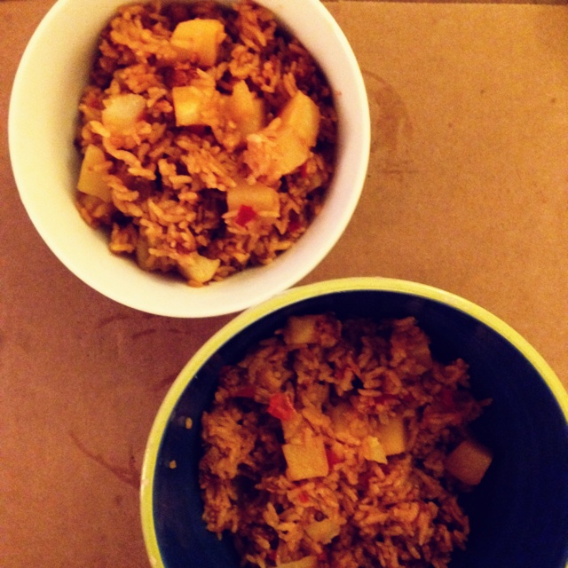 土豆焖饭（电饭锅版）