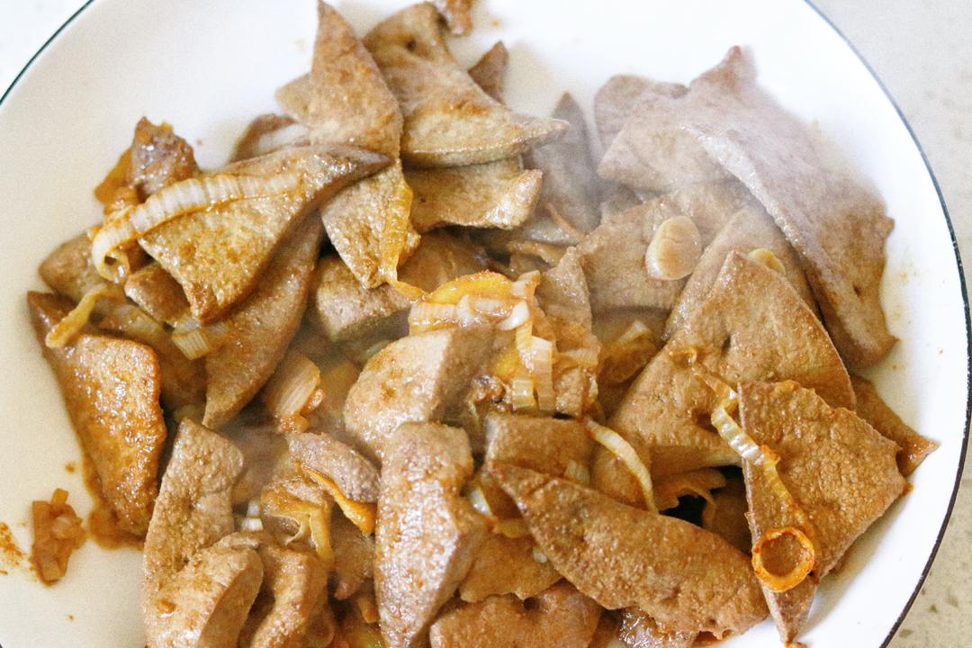 超简单家常菜嫩炒猪肝