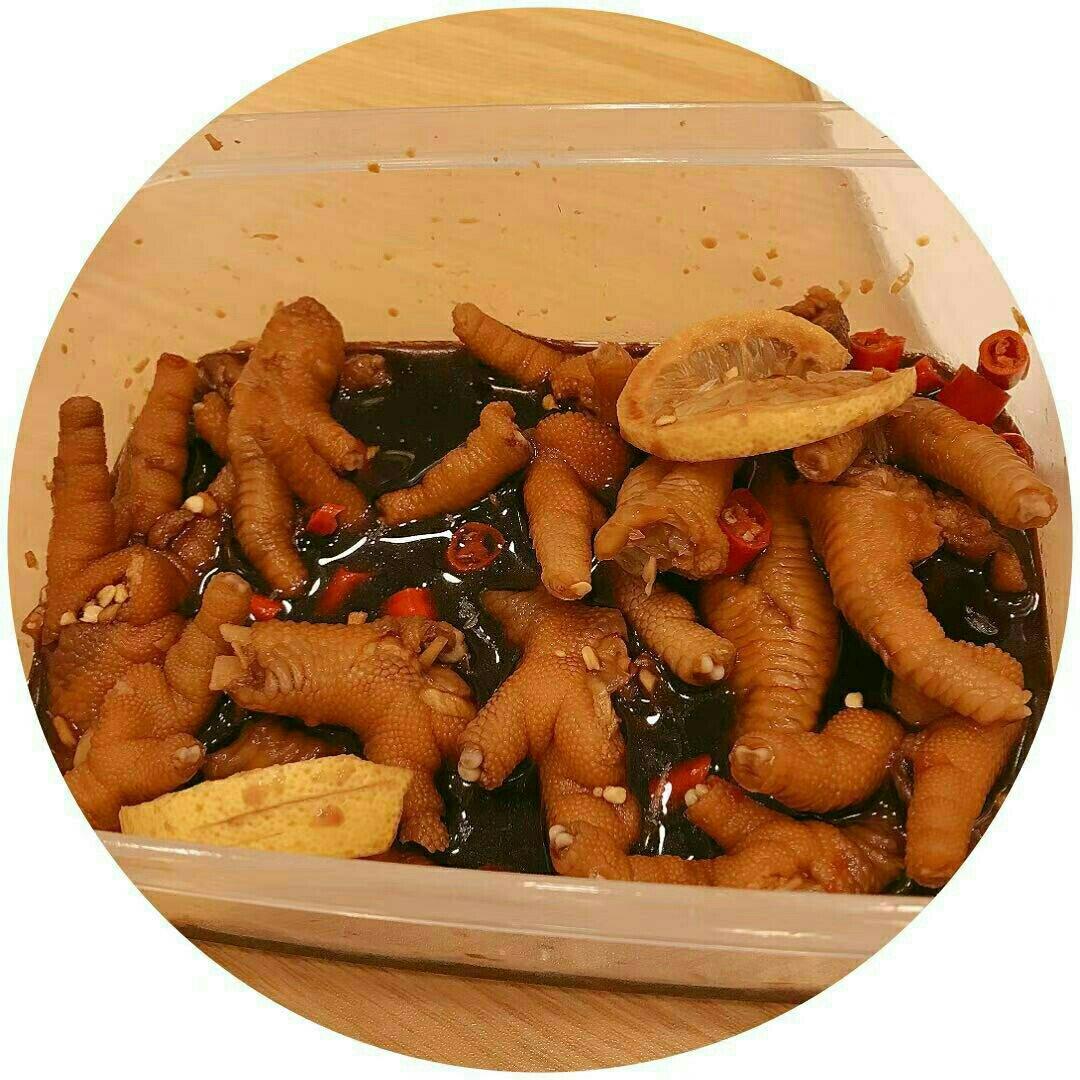 柠檬凤爪--夏日清新菜