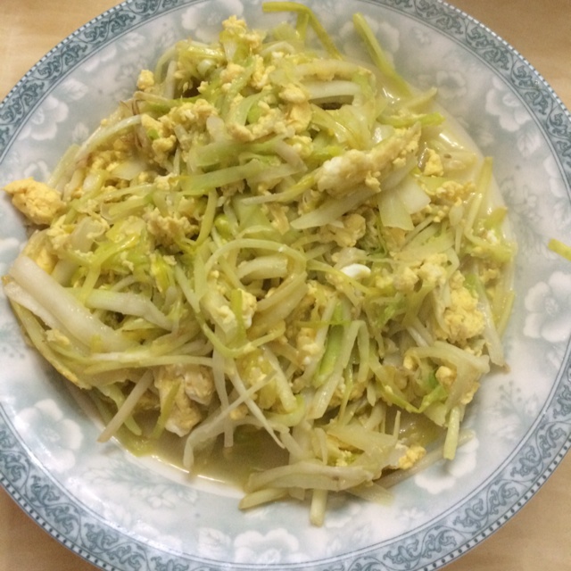 韭黄炒蛋