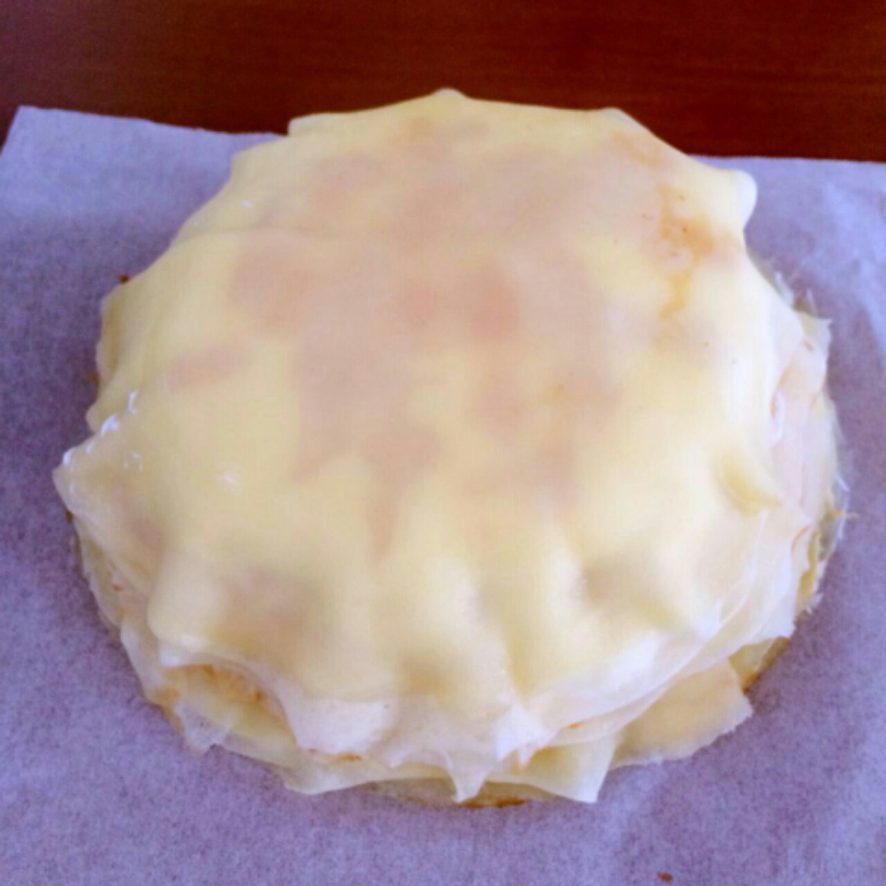 榴莲千层蛋糕（stratiform cake）