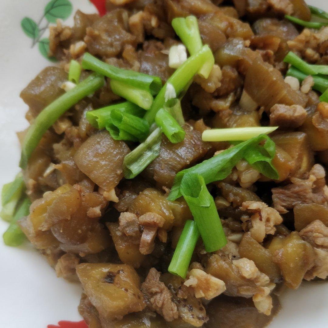 【健康三餐】蒜香肉末炒茄子
