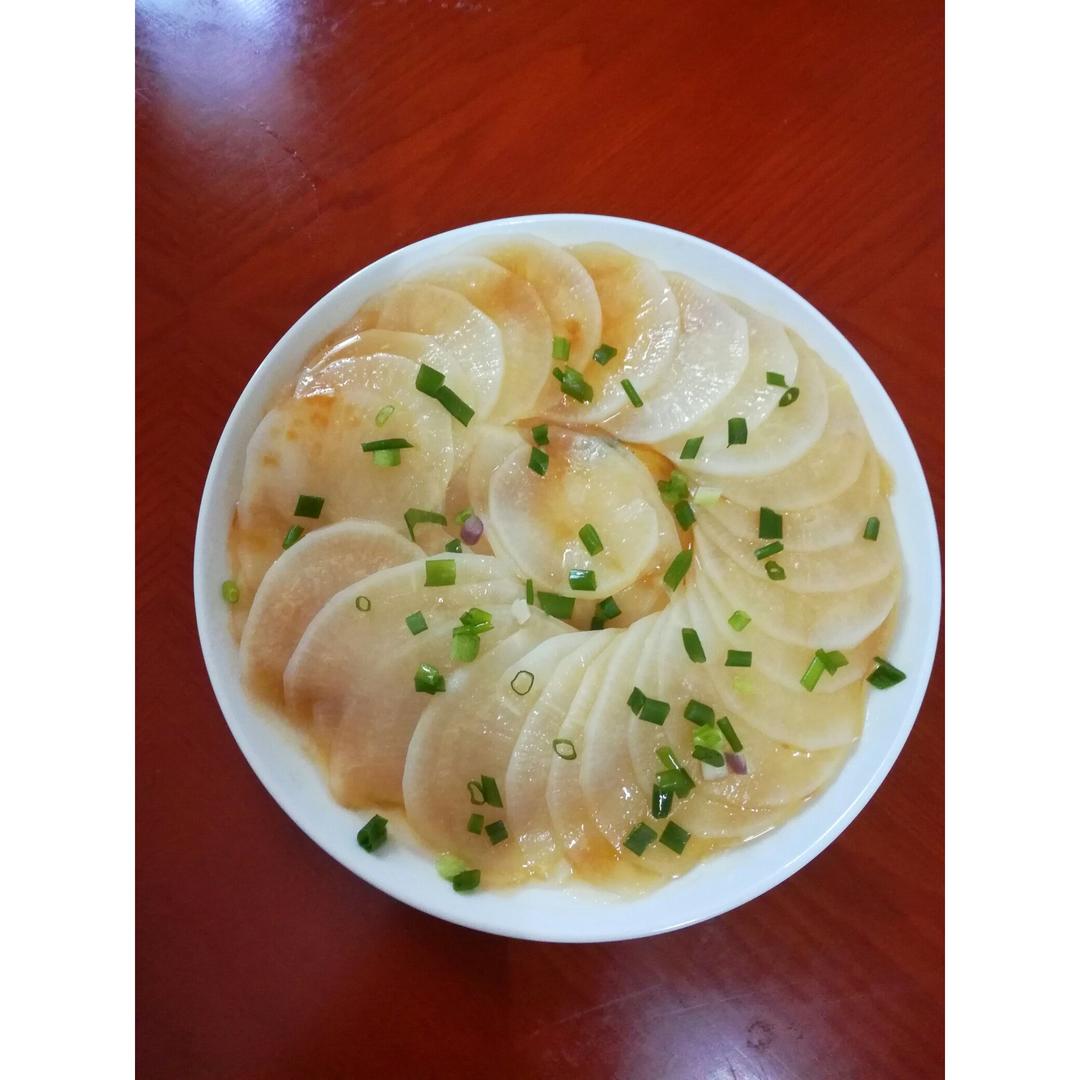 清蒸白萝卜