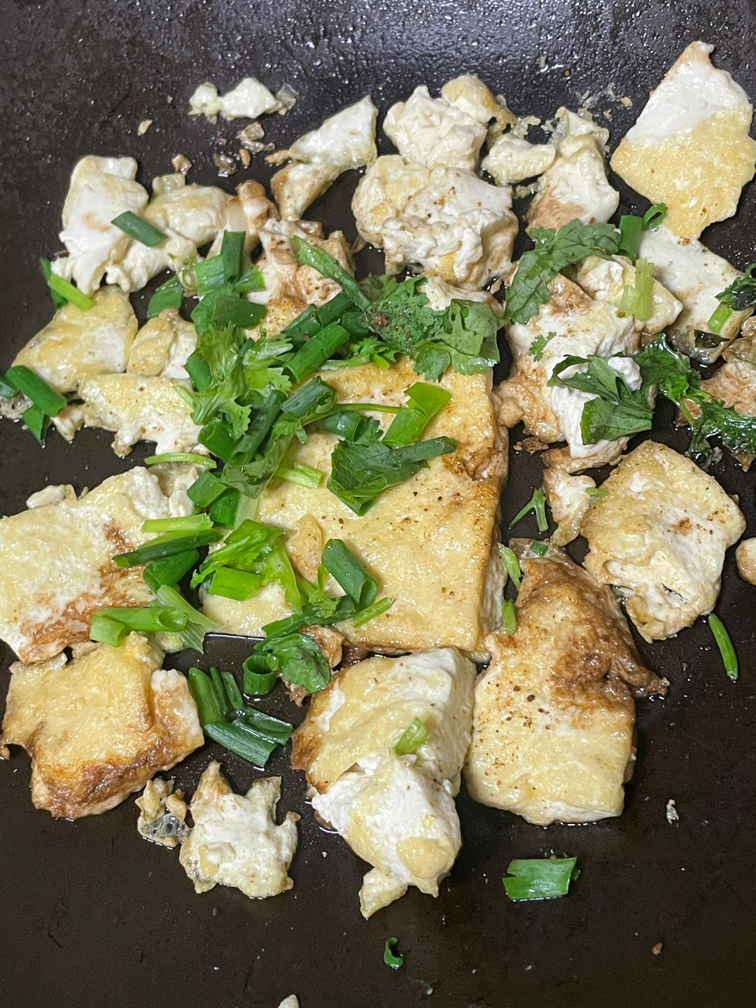 无敌好吃的香煎豆腐