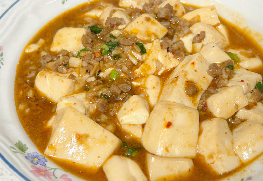 麻婆豆腐（家里做出饭店口感）