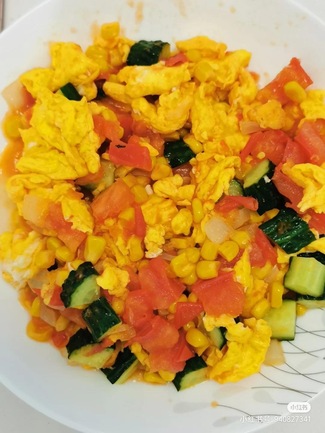 简单好吃的鸡蛋小炒