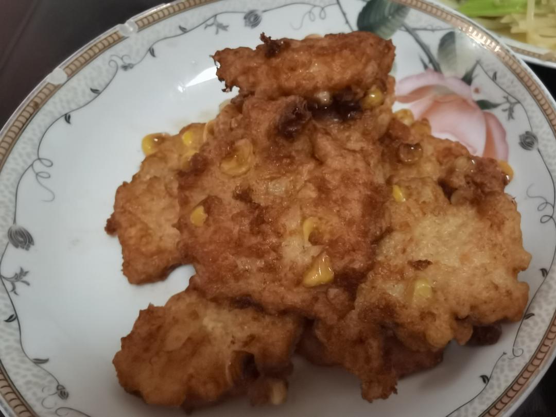 香煎虾饼