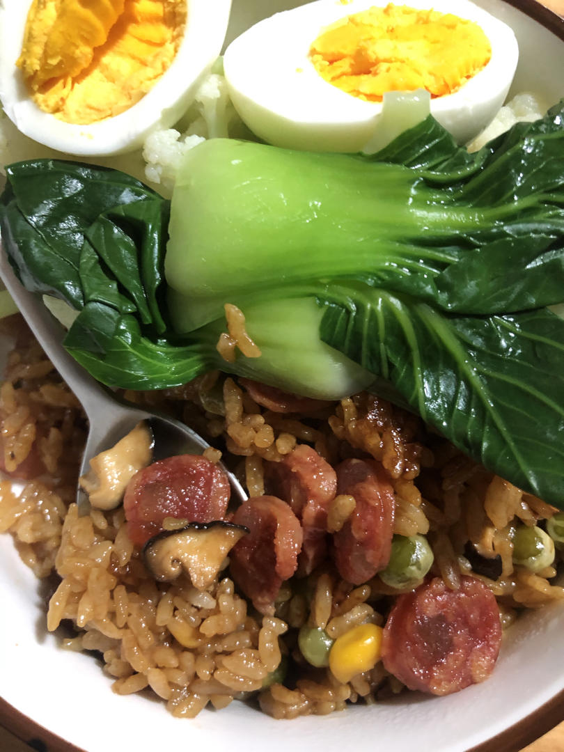 腊肠焖饭