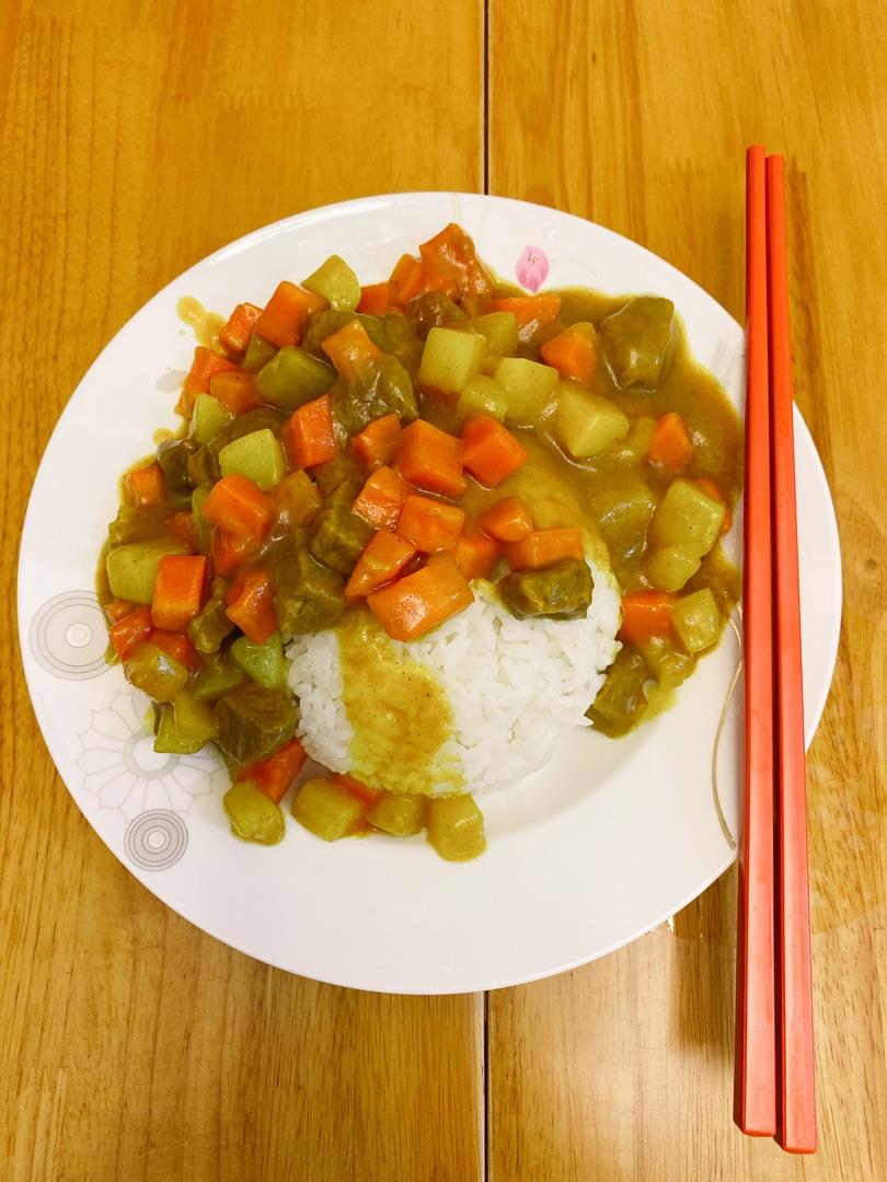 牛肉咖喱饭（好吃方便初学者版）