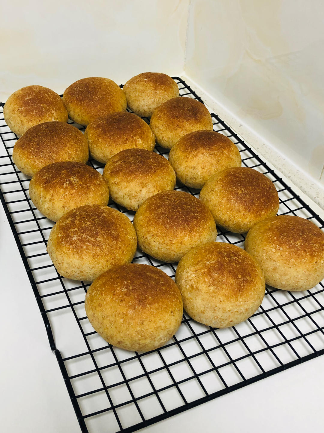 不用揉面的减脂全麦小餐包