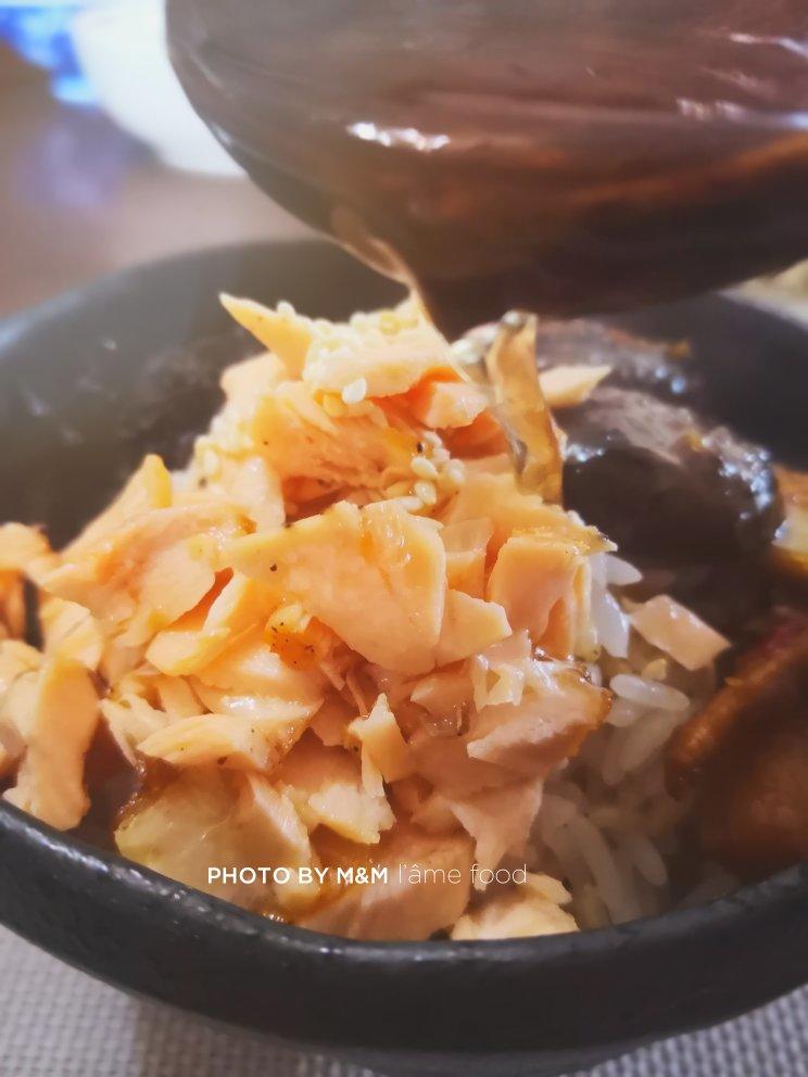 三文鱼茶泡饭