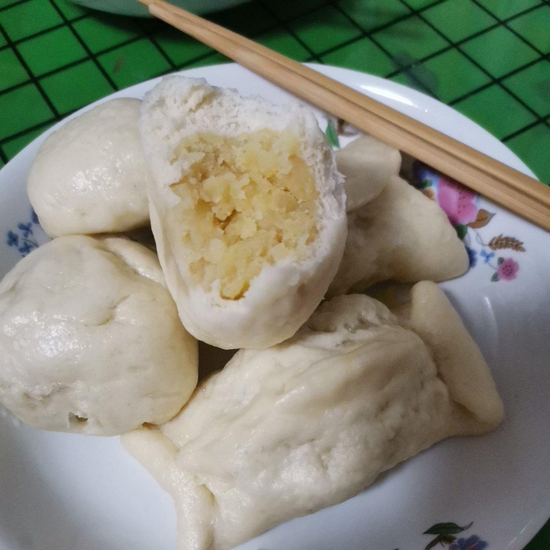 奶黄馅儿和奶黄包