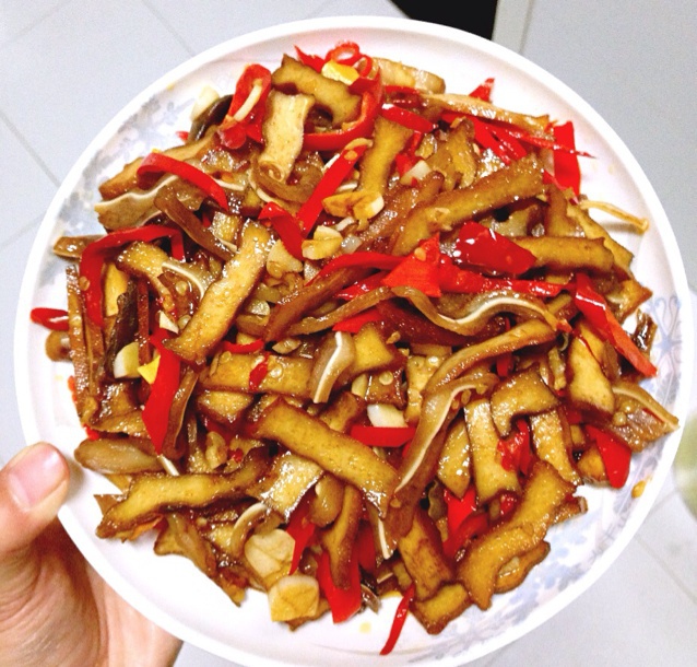芹菜炒香干