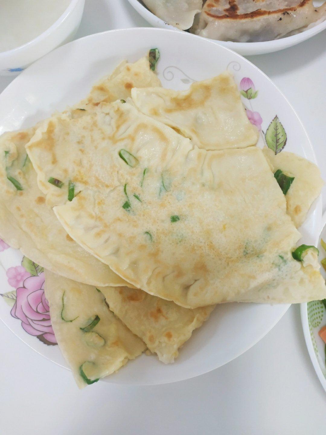 葱花鸡蛋饼