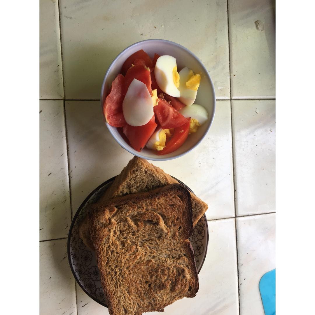番茄鸡蛋沙拉