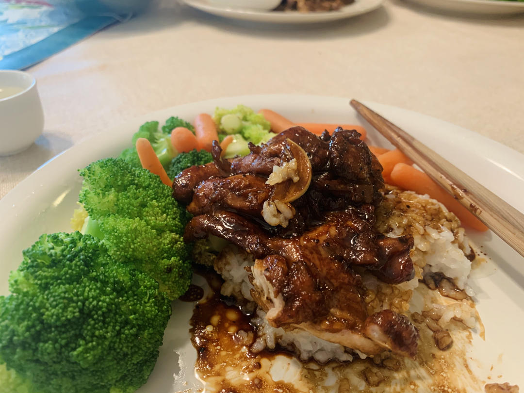 照烧鸡腿饭