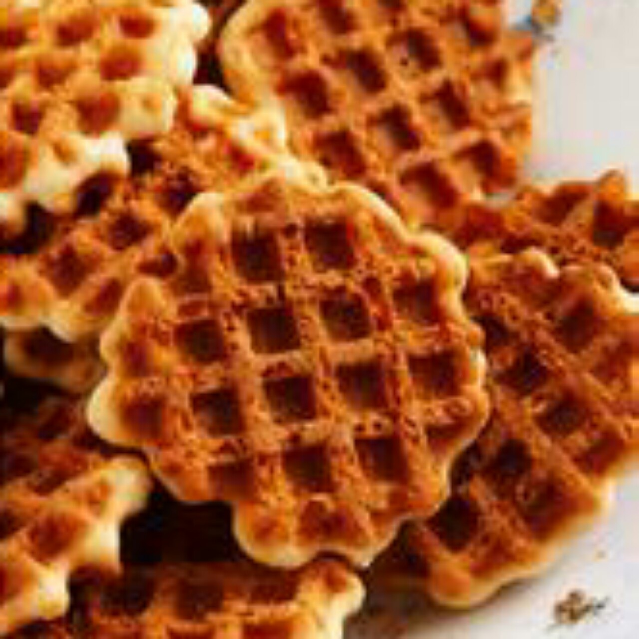 咸香味的格子松饼