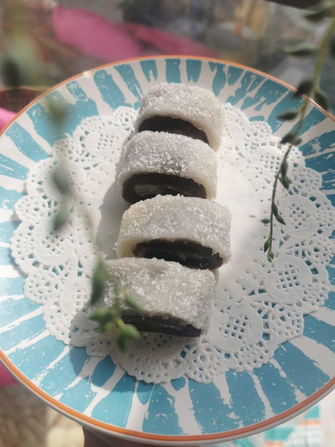 糯米豆沙卷