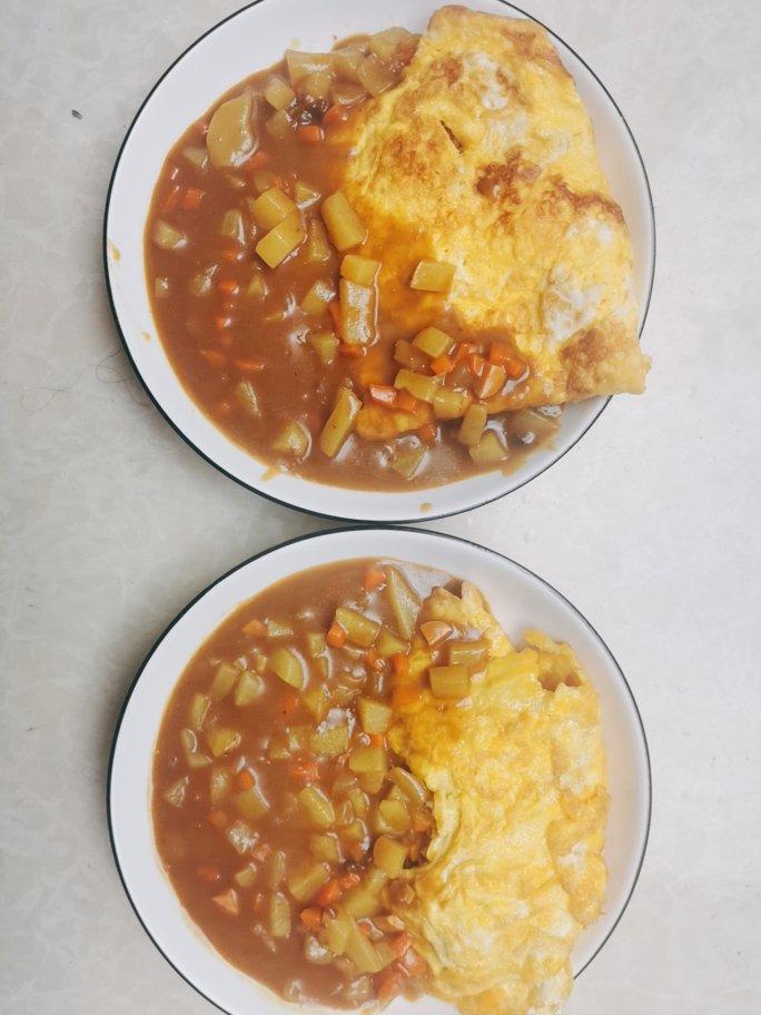 这是头牌了丨好吃的飞起来～🍛咖喱蛋包饭