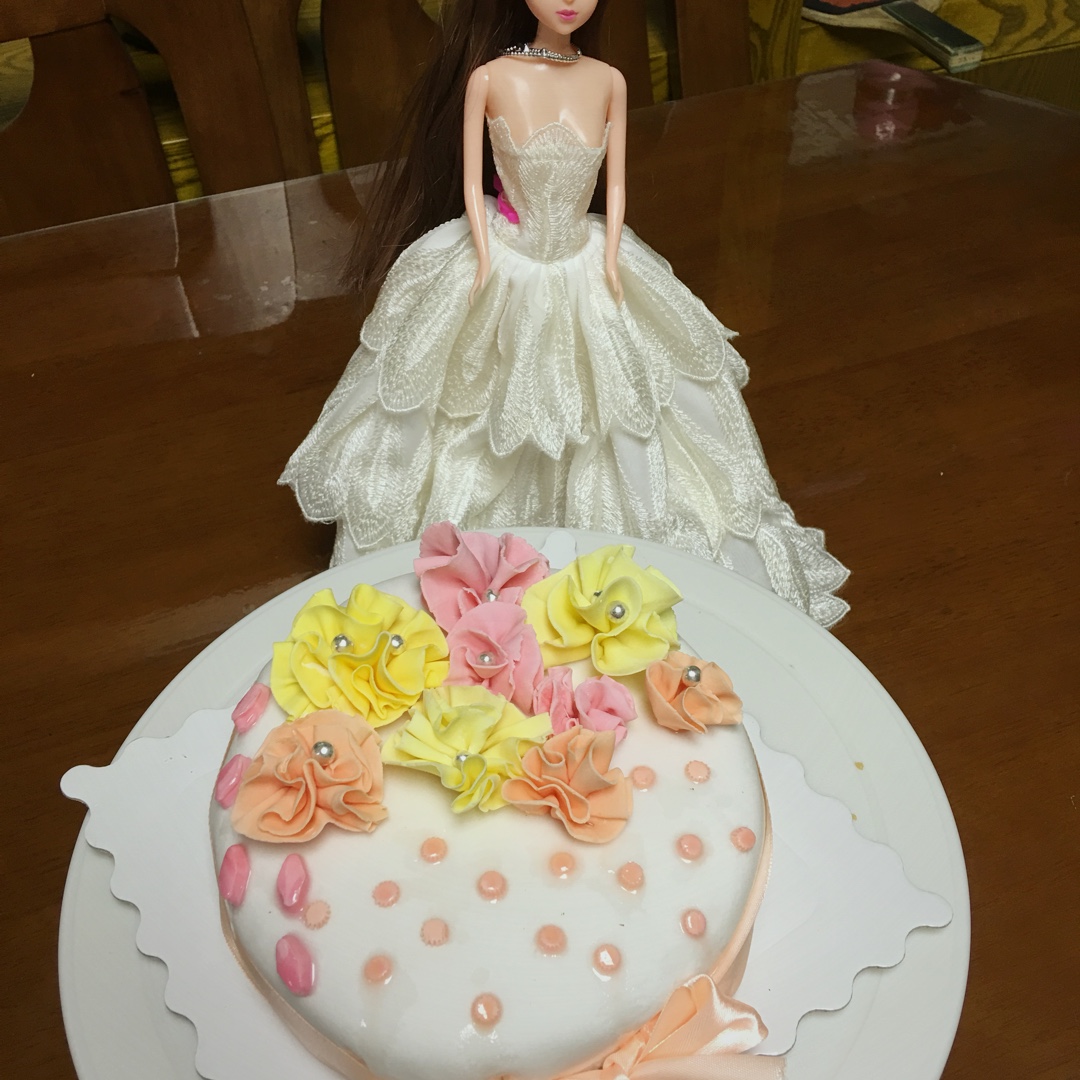 翻糖公主蛋糕