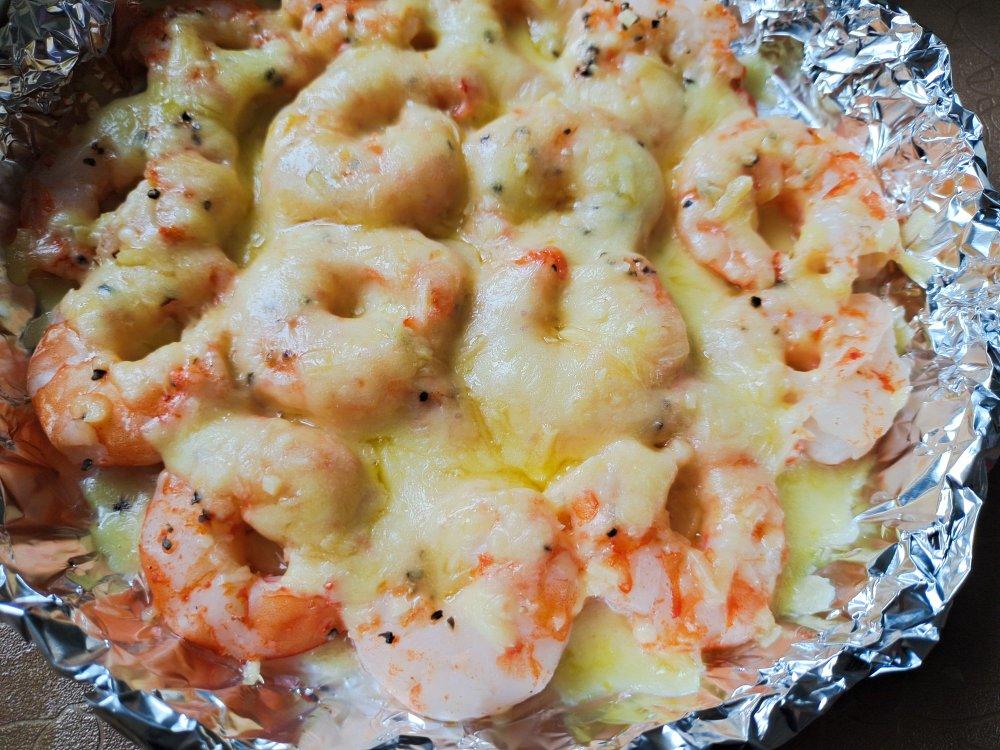 微风0927做的芝士焗虾仁