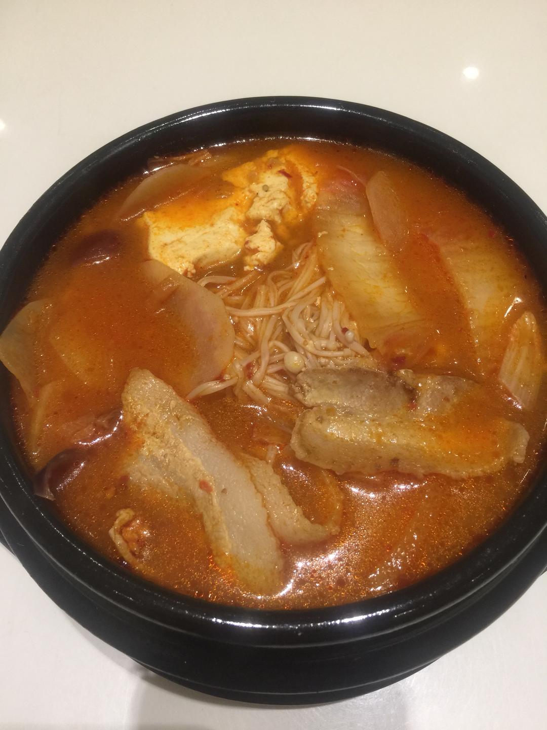 泡菜汤的做法