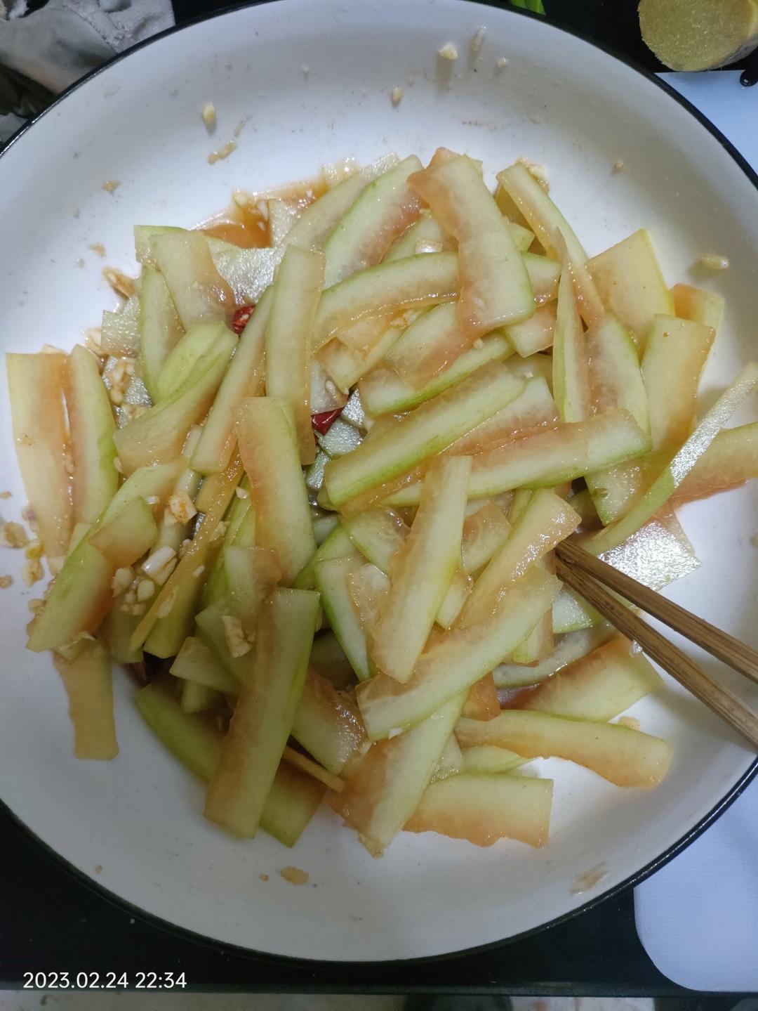 不爱西瓜🍉只爱西瓜皮系列之凉拌（酸辣）西瓜皮