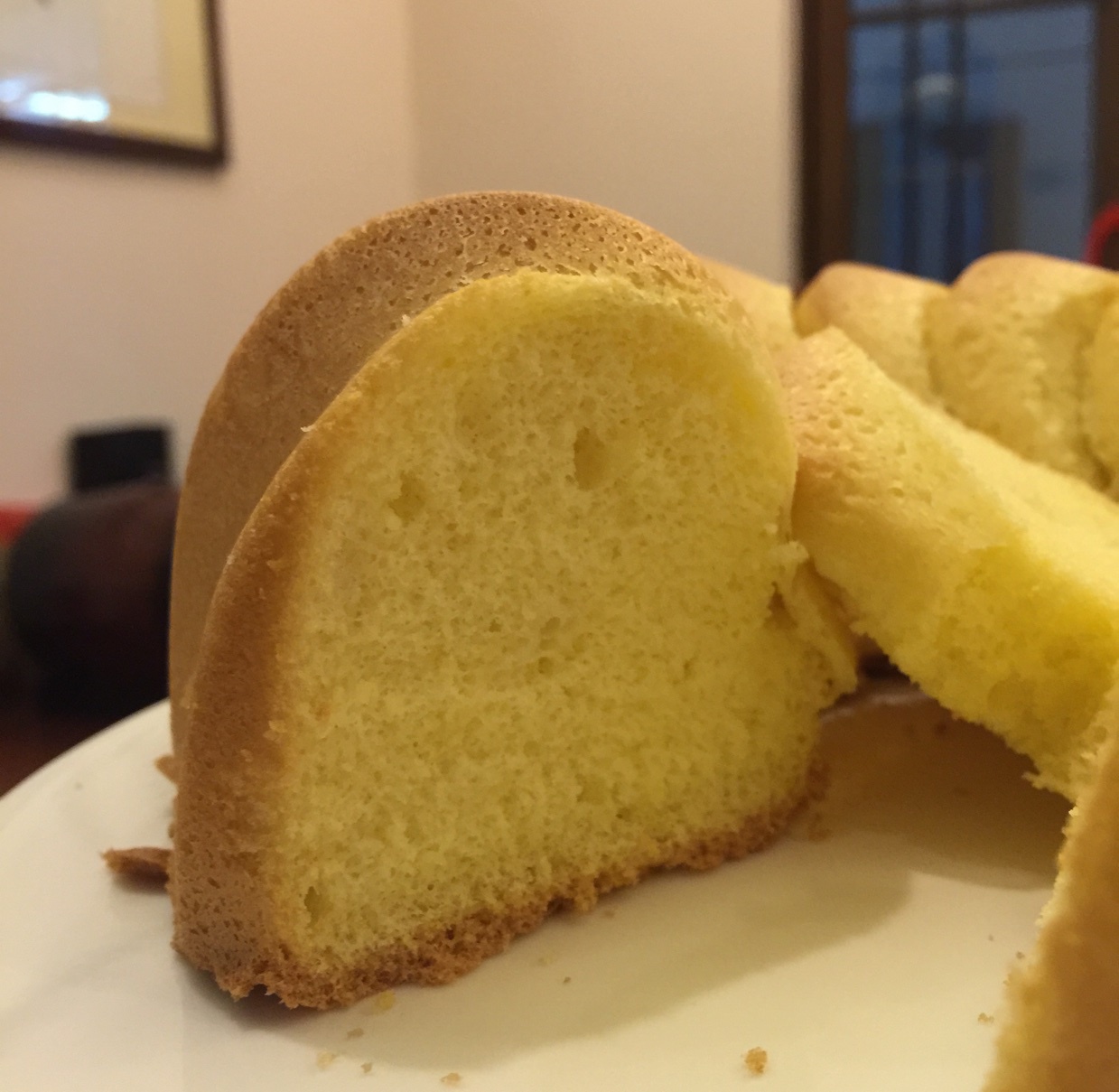 超简单完美戚风蛋糕（6寸2蛋）附打发、翻拌、脱模视频