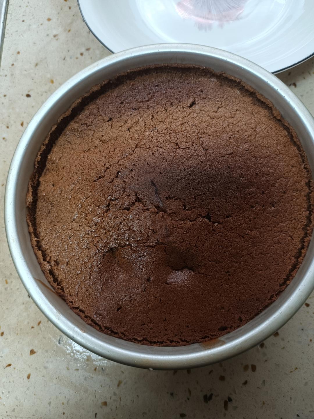 纯巧克力戚风蛋糕