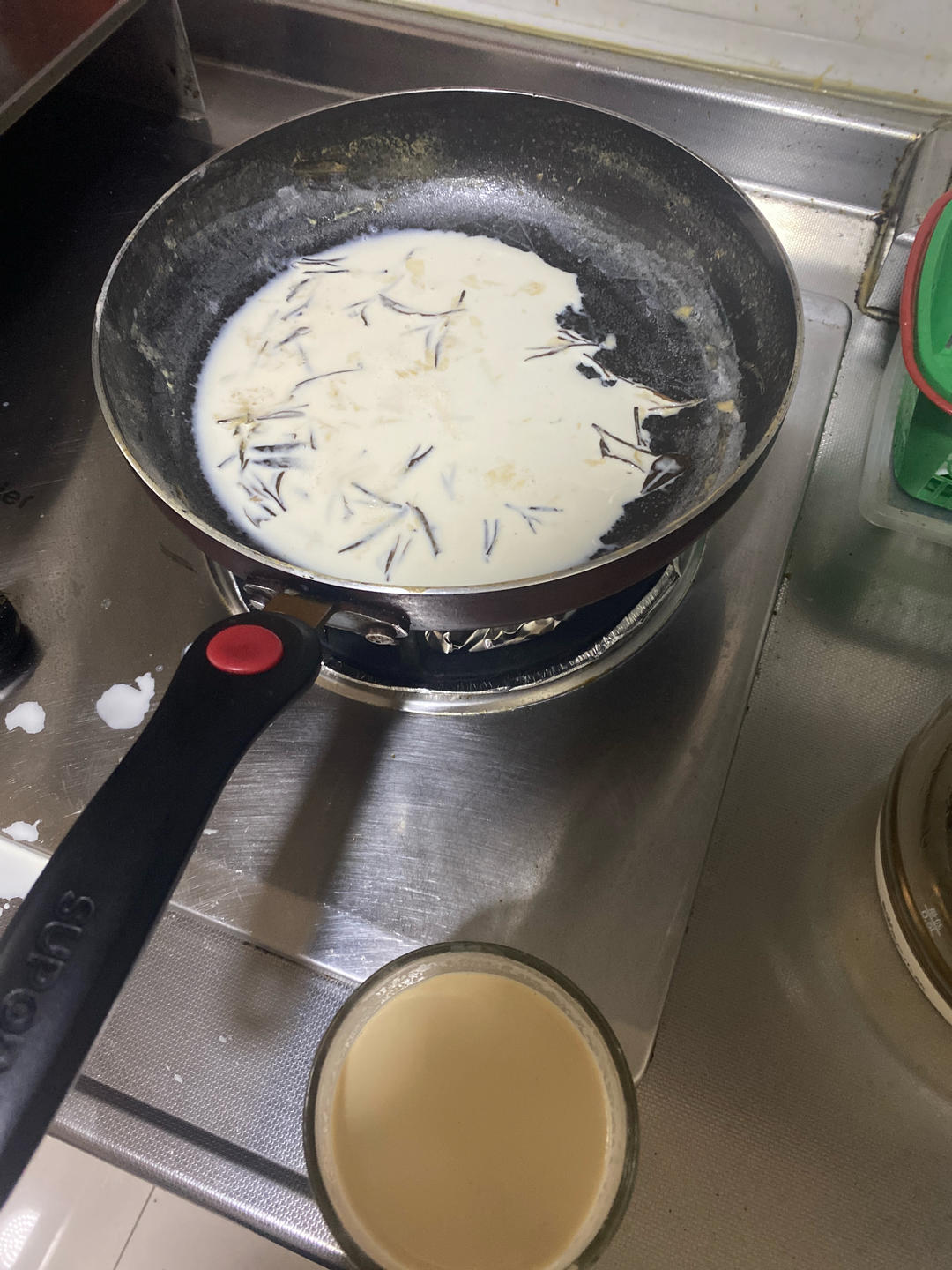 自制原味奶茶