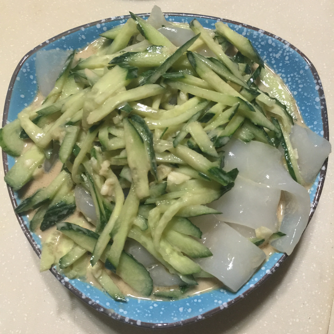 麻酱拉皮