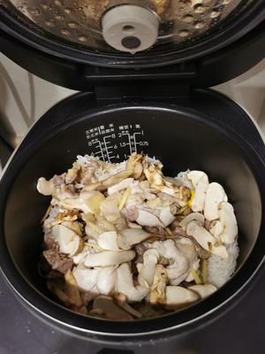 松茸鸡焗饭（用电饭锅做，松茸香味保留浓郁）的做法 步骤5