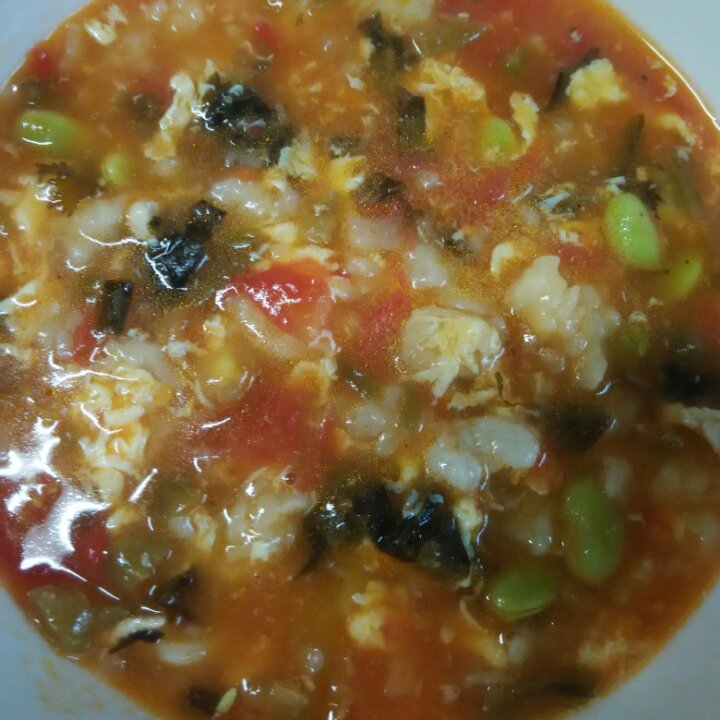 西红柿鸡蛋疙瘩汤