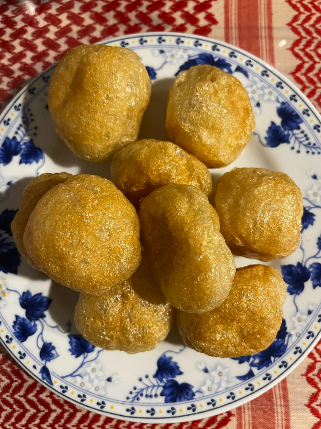 自制谷朊粉油炸面筋