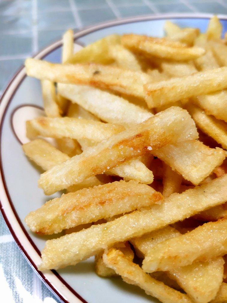 自制薯条🍟（家庭快手版，不用煮也不需要冷冻）
