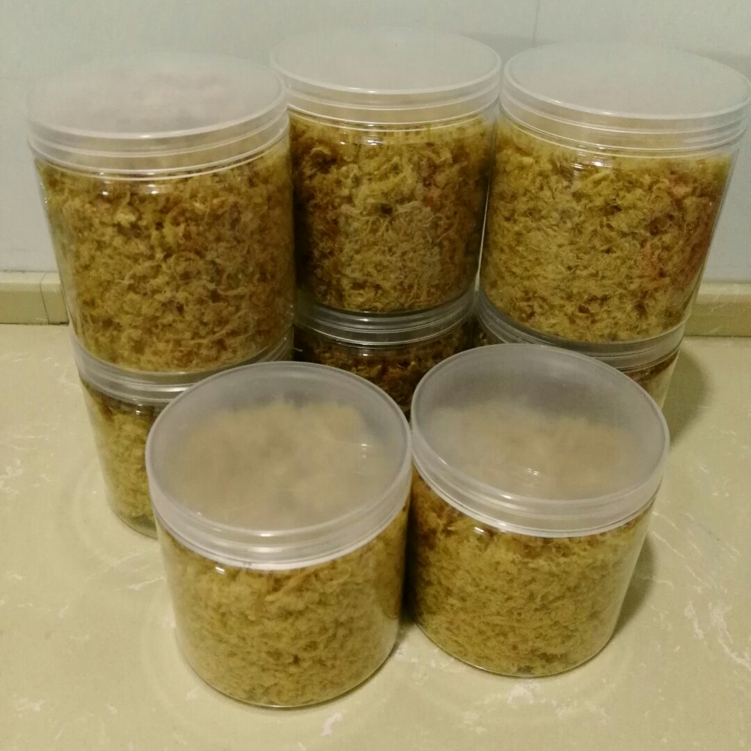 自制宝宝肉松 面包机外加烤箱