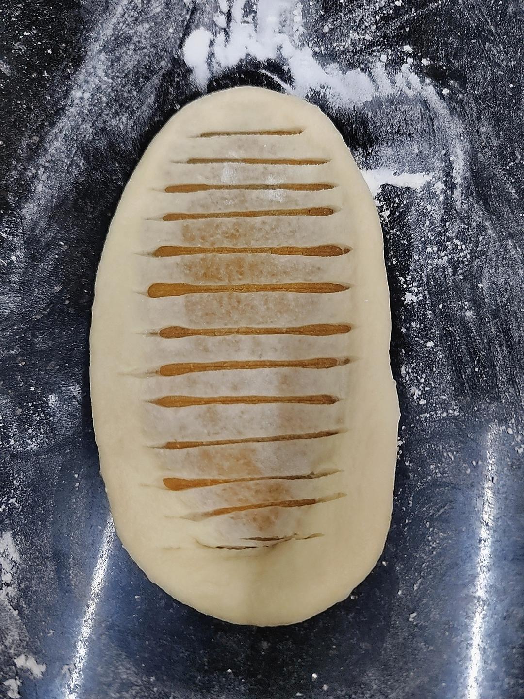 椰蓉毛毛虫面包
