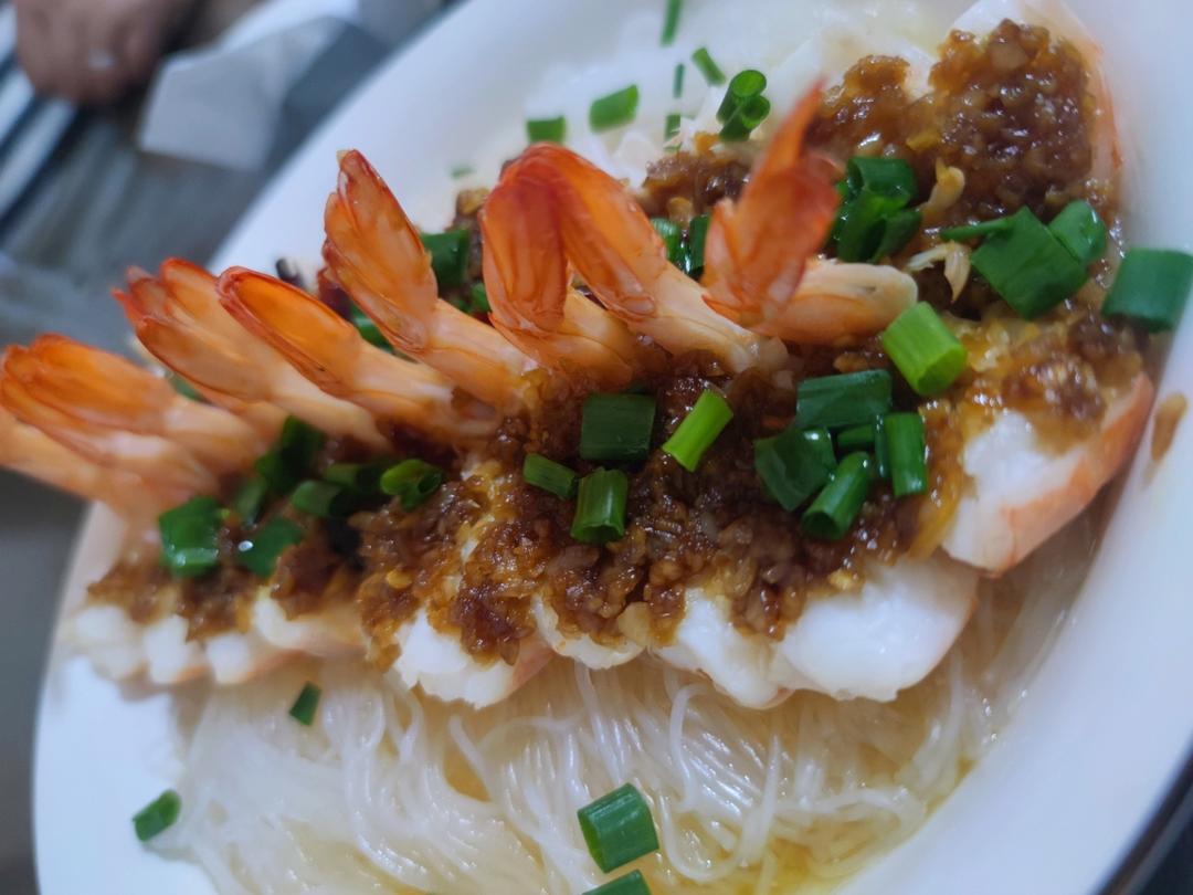 蒜蓉粉丝开背虾