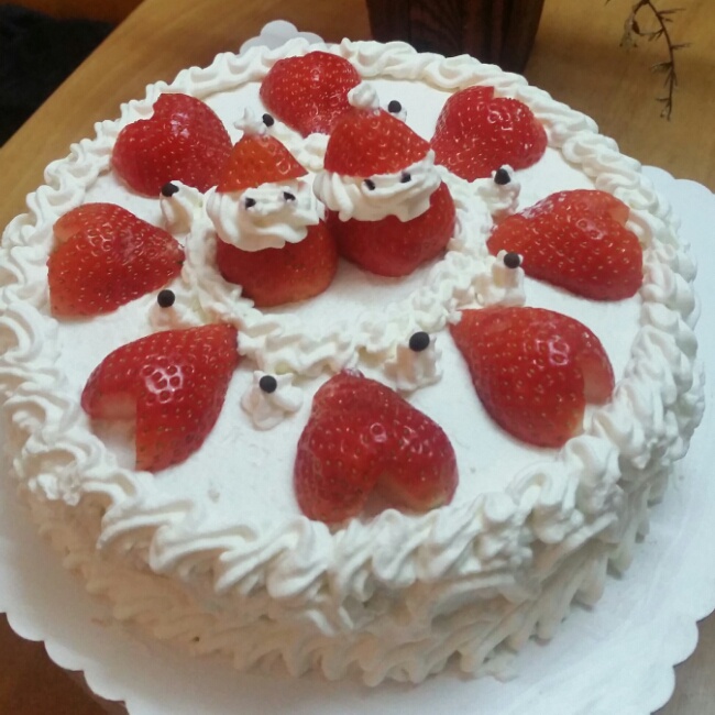 草莓生日蛋糕
