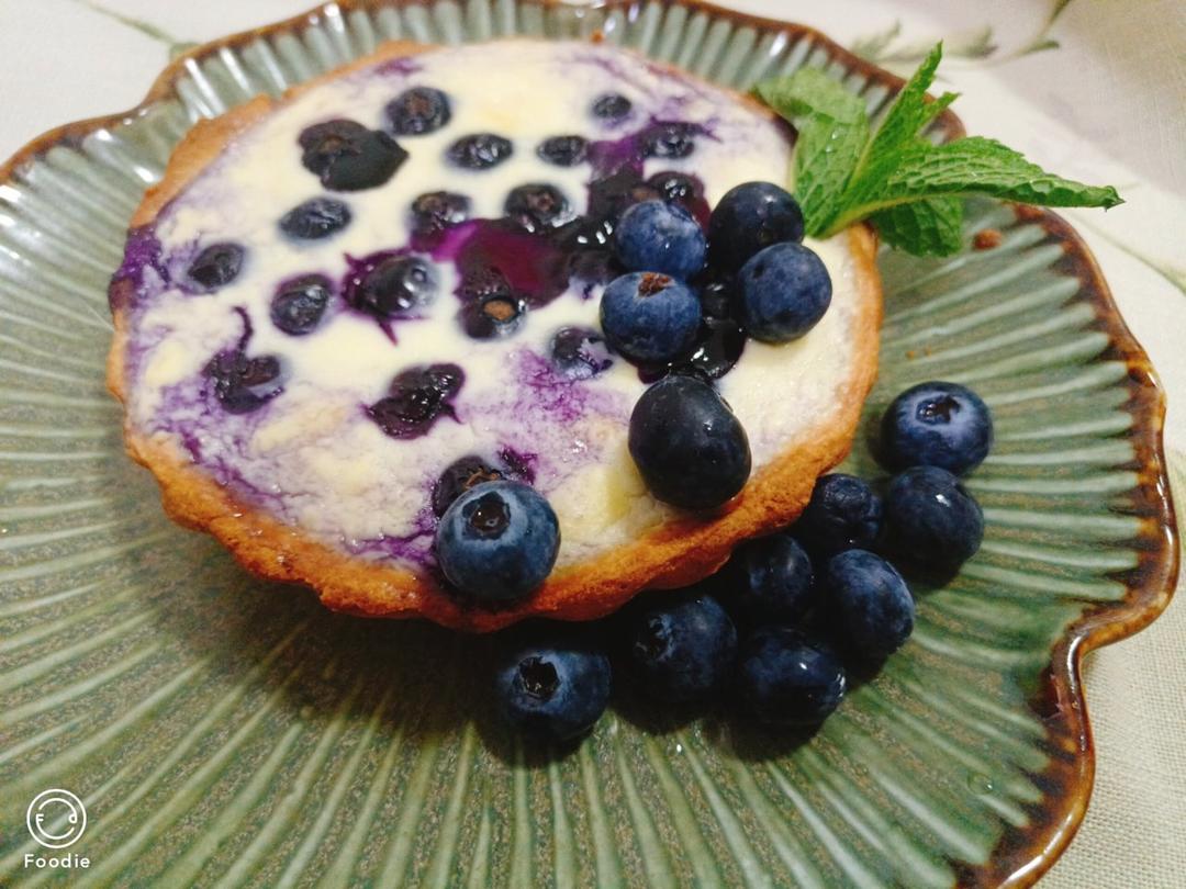 爆浆蓝莓乳酪派-8寸