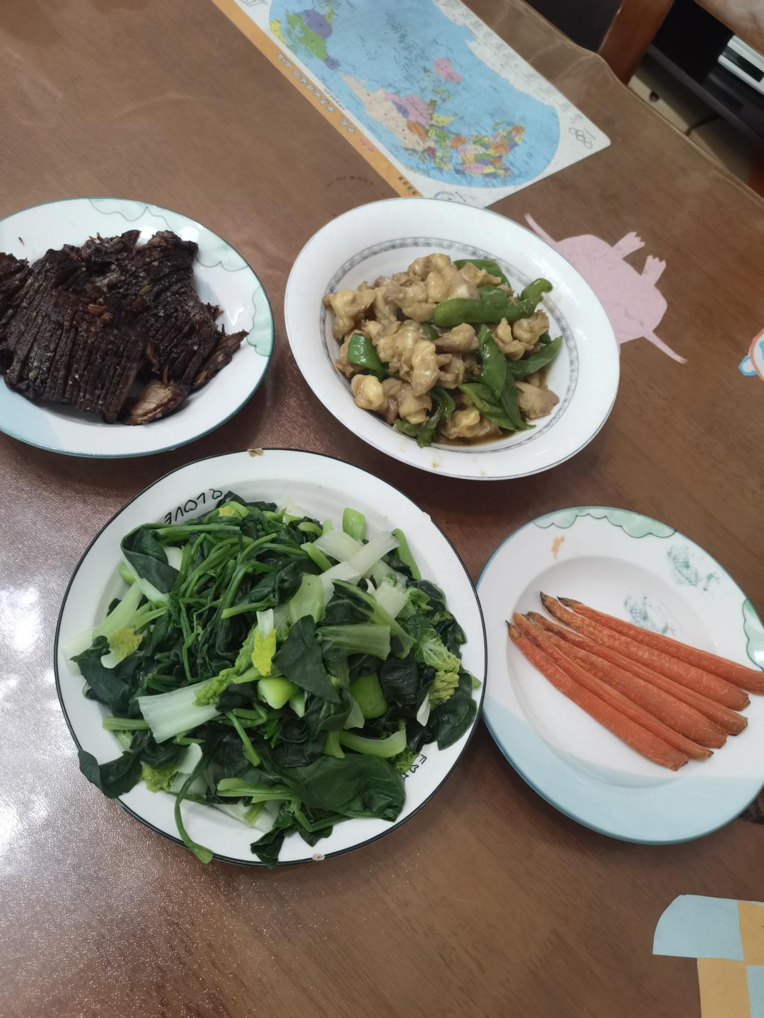 似糕点的胡萝卜（空气炸锅）