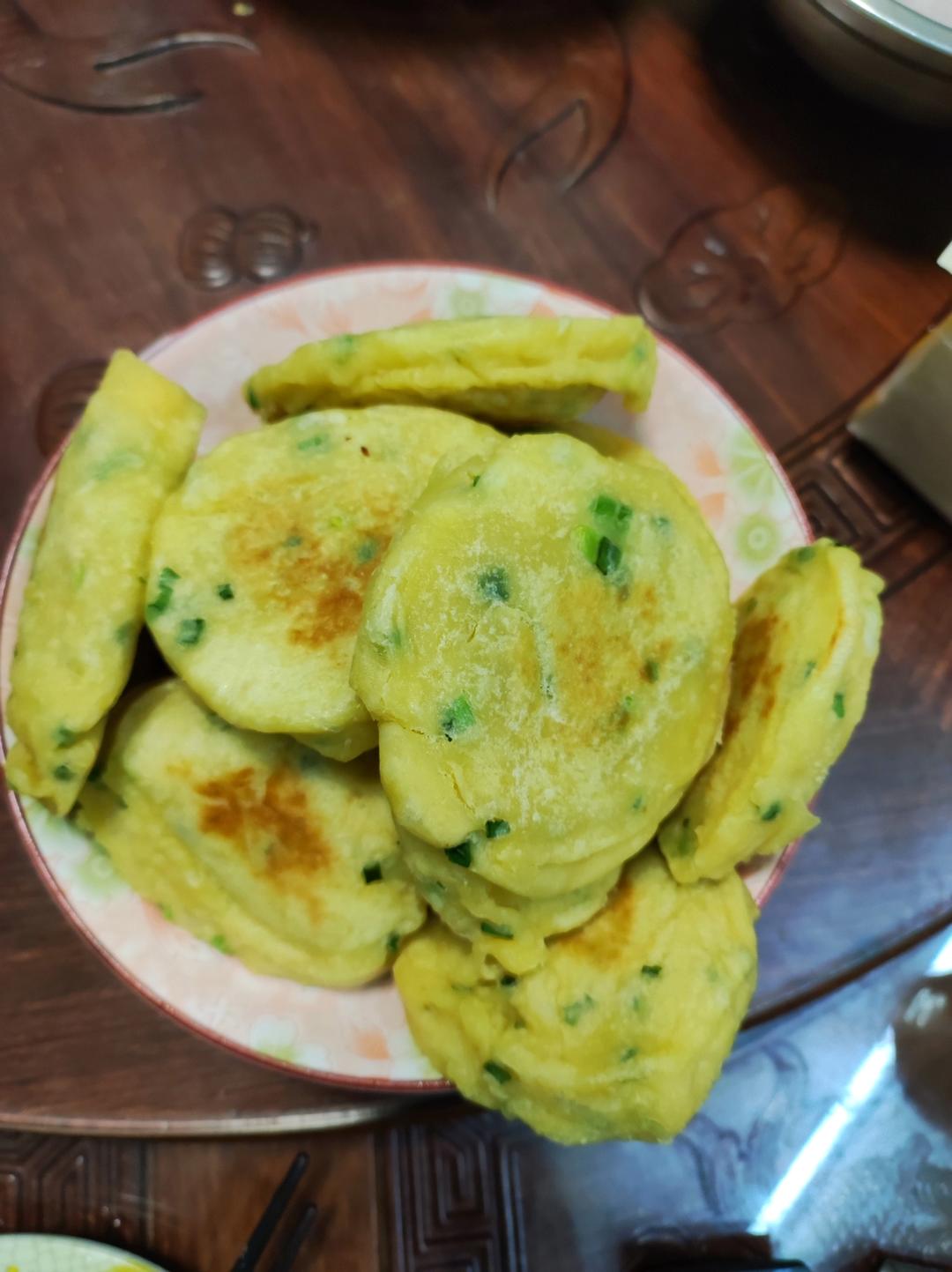 懒人葱花饼（不用揉面烫面）
