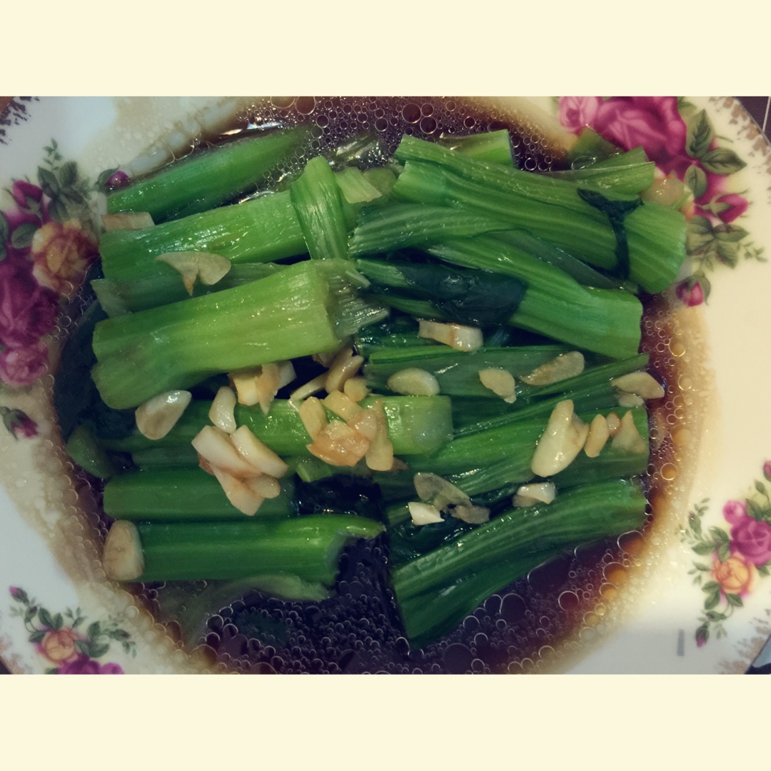 白灼菜心