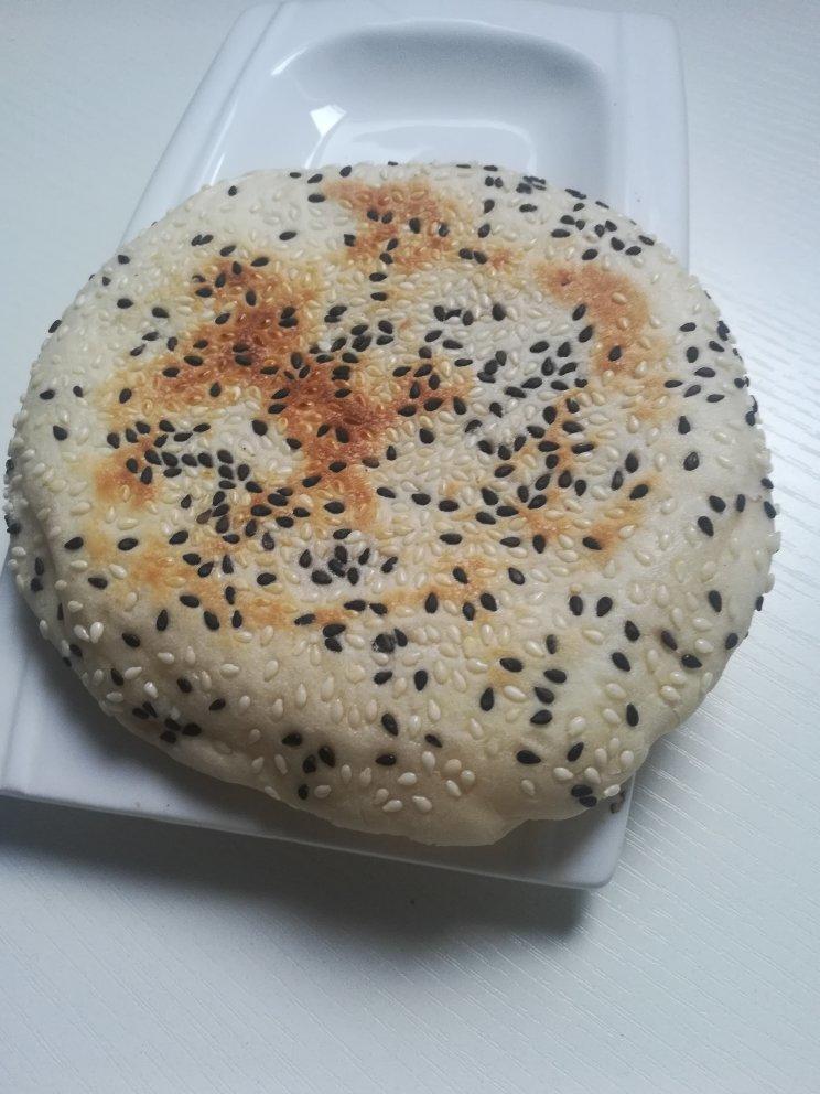 超好吃的家庭版芝麻烧饼