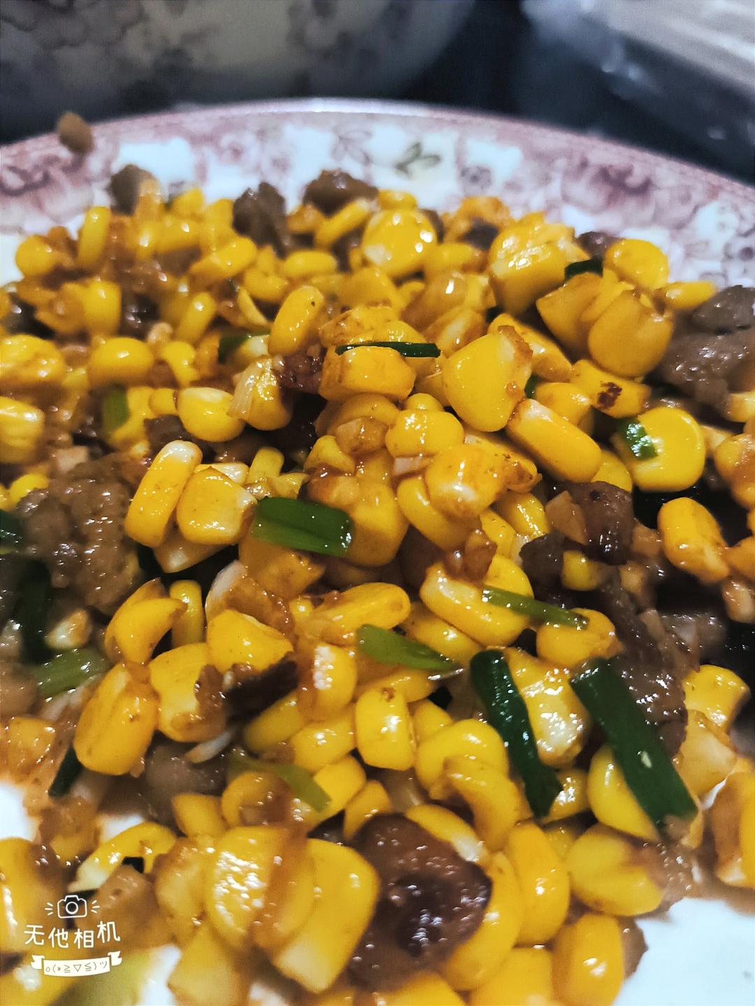 玉米炒肉末【超级下饭的快手家常菜】