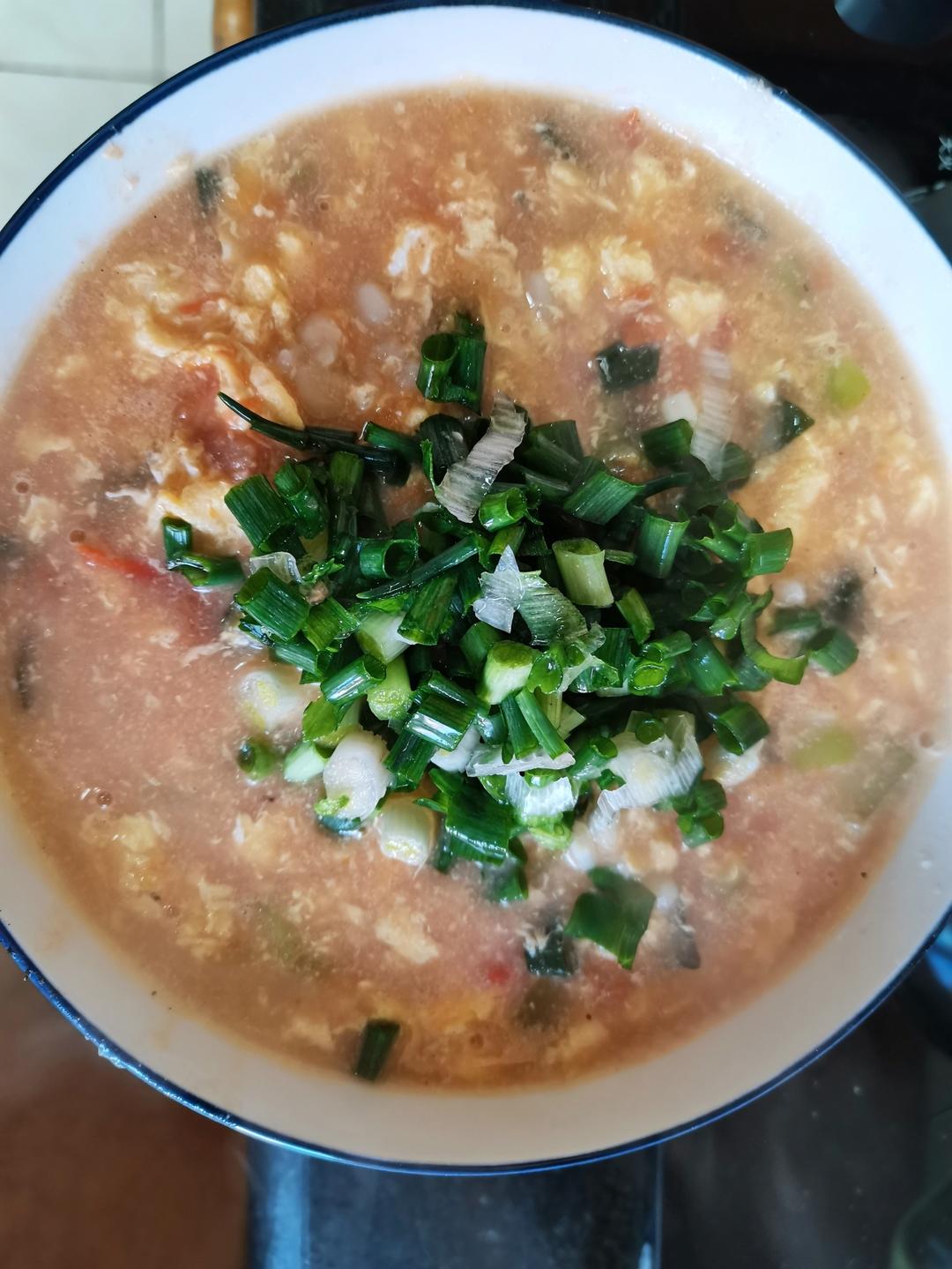 简单早餐-疙瘩汤