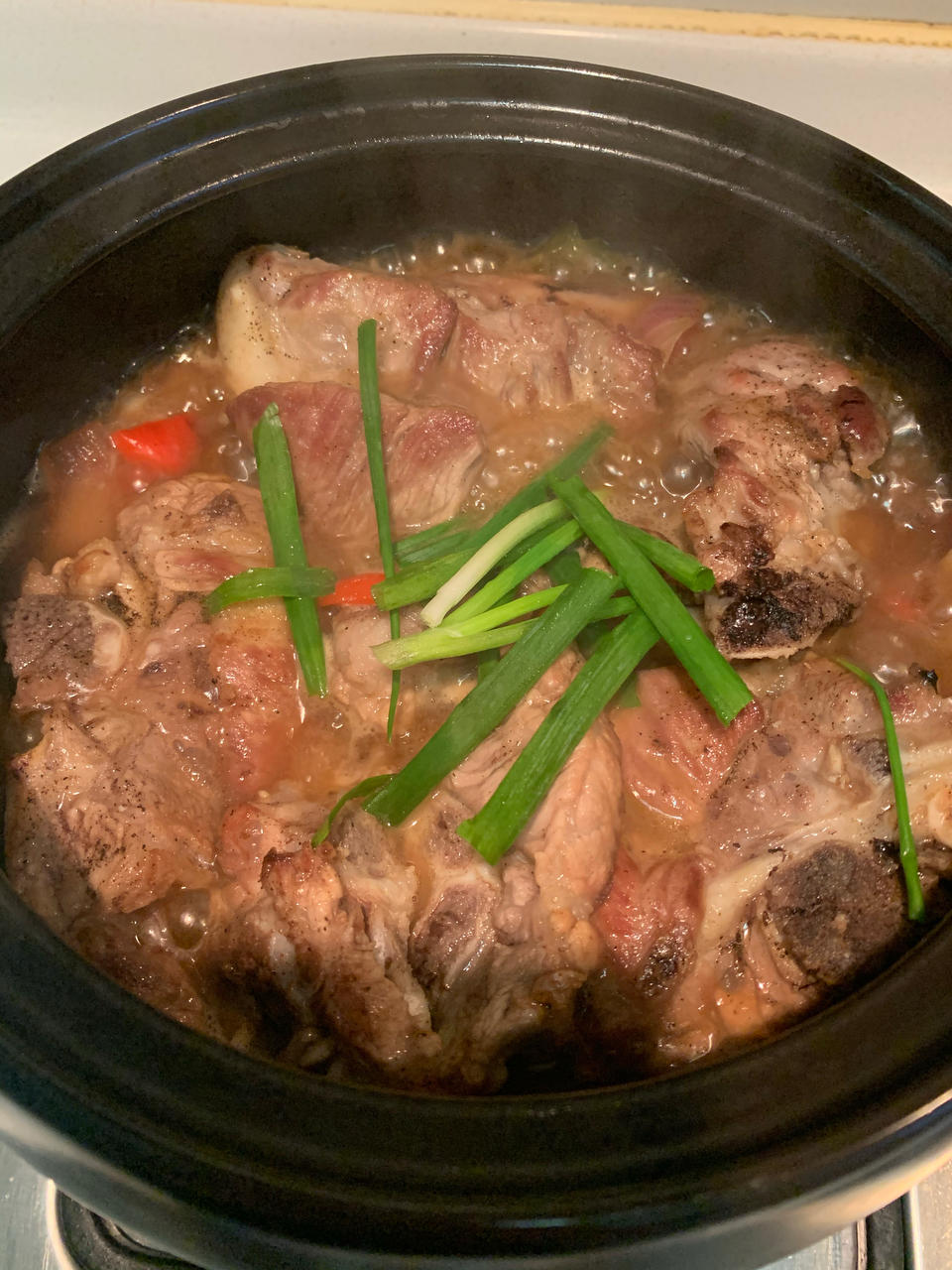 香喷喷的猪颈骨