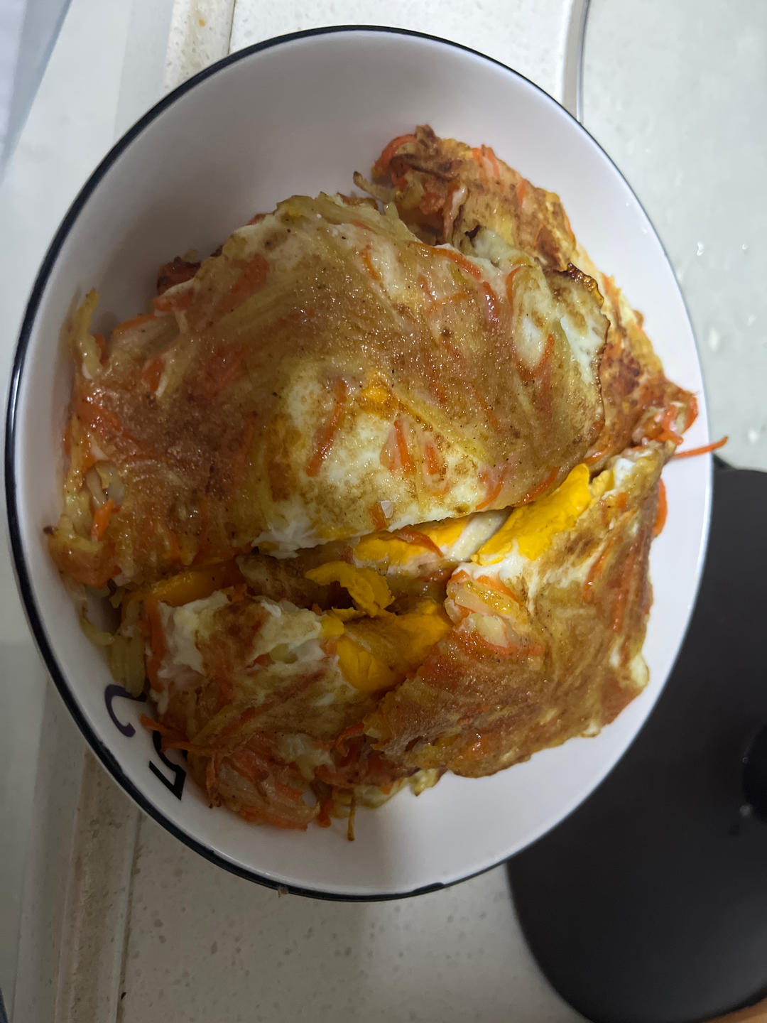 土豆丝和鸡蛋的妙搭