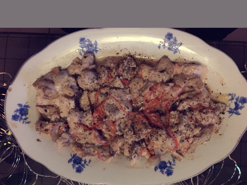 微波炉鸡胸肉方块