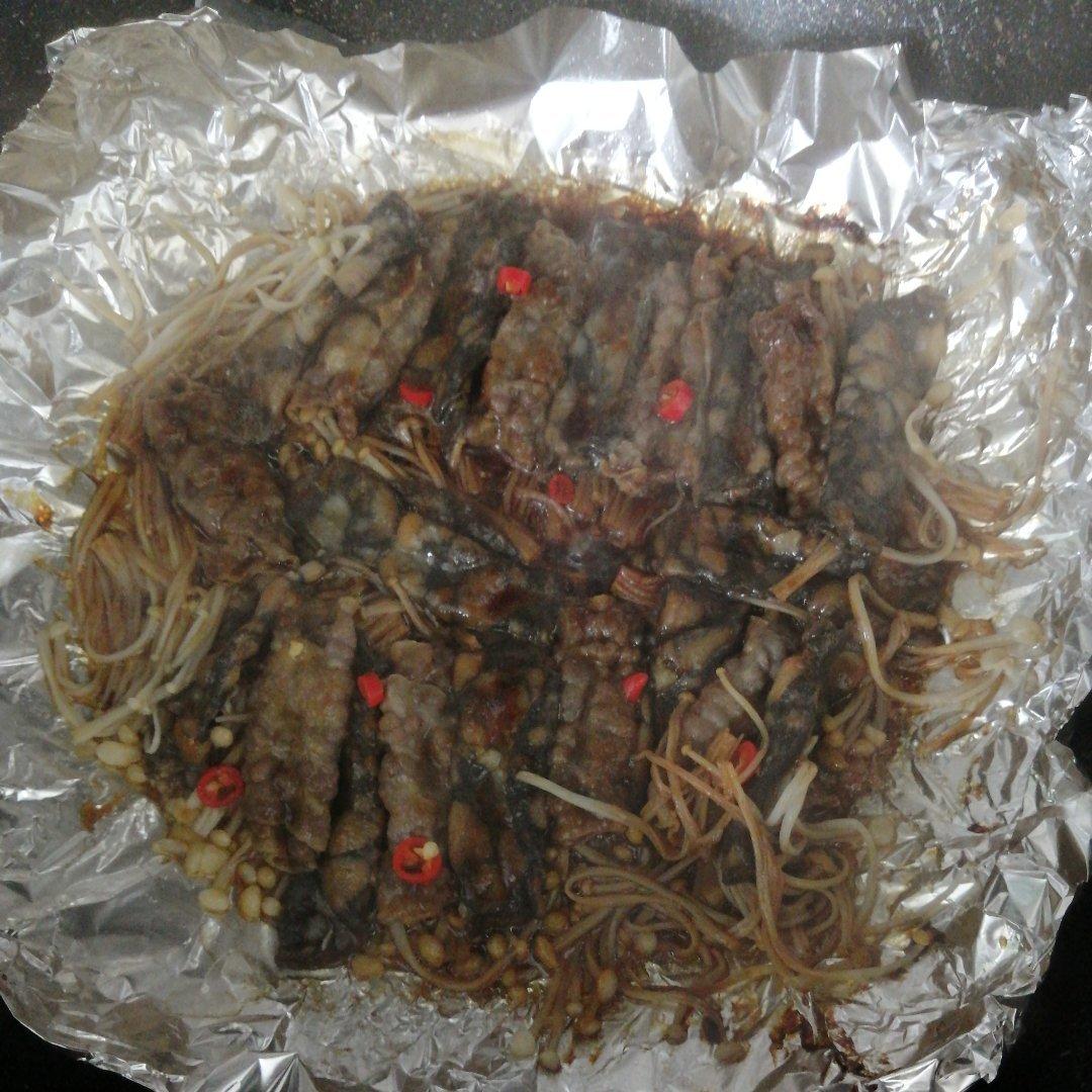 平底锅锡纸肥牛